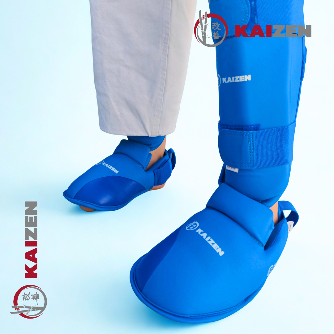 Protector de tibia y empeine de Karate Kaizen - Imagen 2